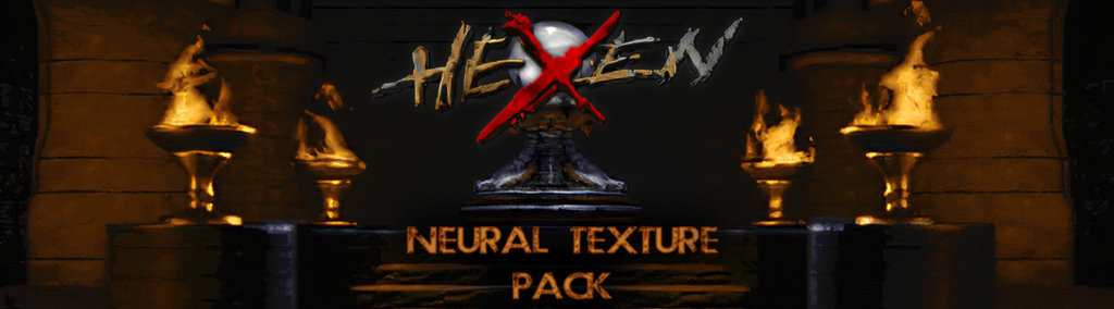 Hexen Neural Texture Pack