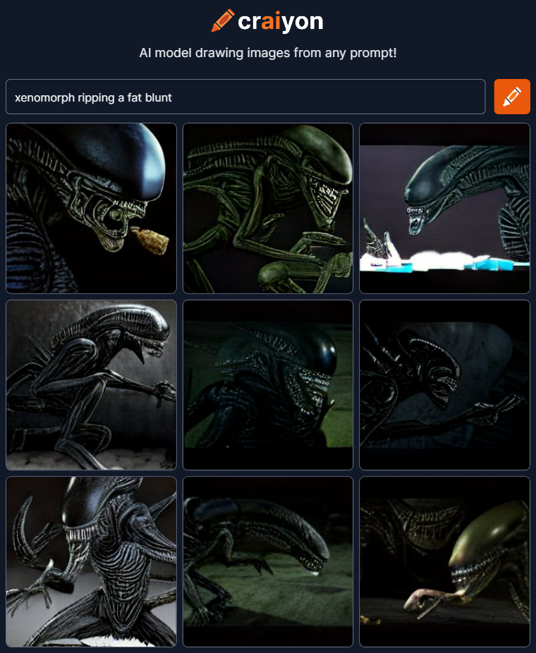 craiyon_001420_xenomorph_ripping_a_fat_blunt.png.22f13a3db1b69fc857fbc35bda4ef4b1.png