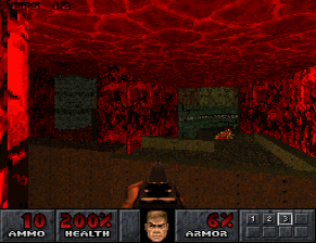 PSX DOOM Master Edition, Sigil E5M1 running around 12fps